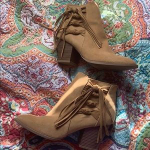 Brand new Charrolette Russe booties
